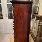 Verriot display case in rosewood, 19th century