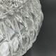 Glashütte Limburg vintage glass ceiling light rose