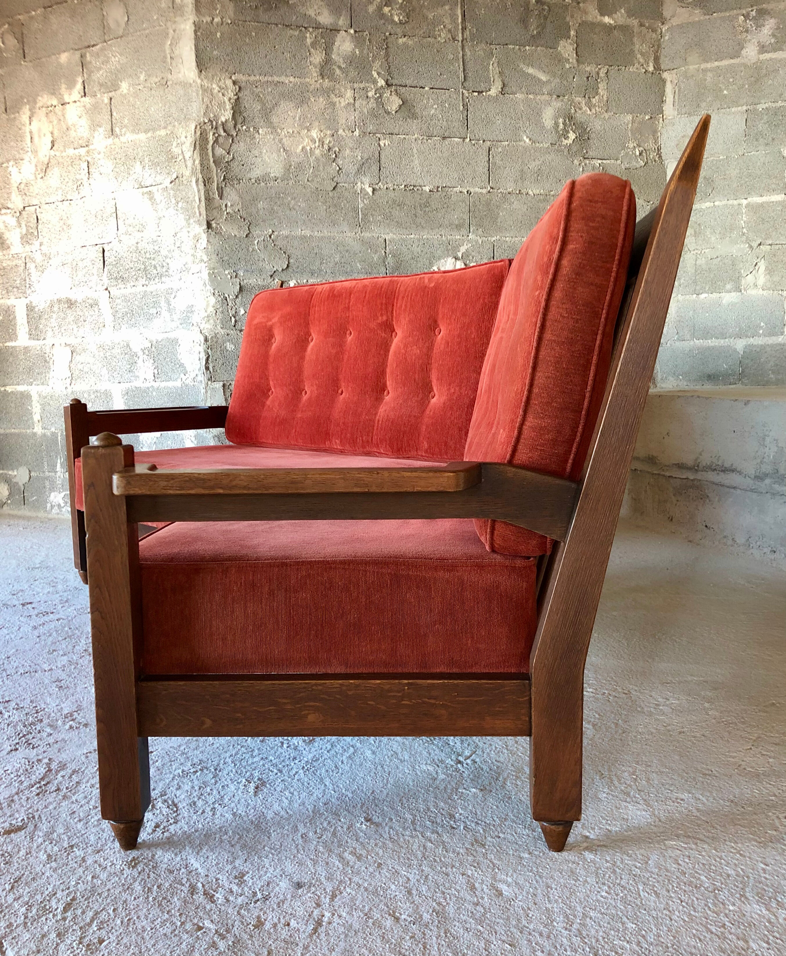 Corner sofa by Guillerme and Chambron for Your home, France 60s