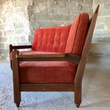Corner sofa by Guillerme and Chambron for Your home, France 60s