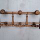 Bamboo style wooden wall coat hook ep 1940