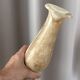 Vintage Italian Onyx Marble Vase – 25 cm – Honey & Cream Stone