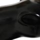 French Art Deco Style Panther Sculpture Black Lacquered Plaster 56cm