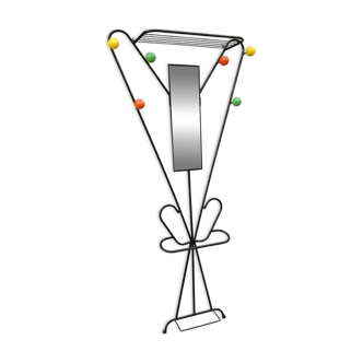 Coat rack in the style of Roger Feraud