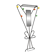Coat rack in the style of Roger Feraud