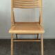 Chaise pliante vintage en hêtre 