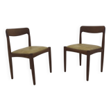 Vintage Danish Dining Chairs in Teak by H.W. Klein for Bramin, Set of 2