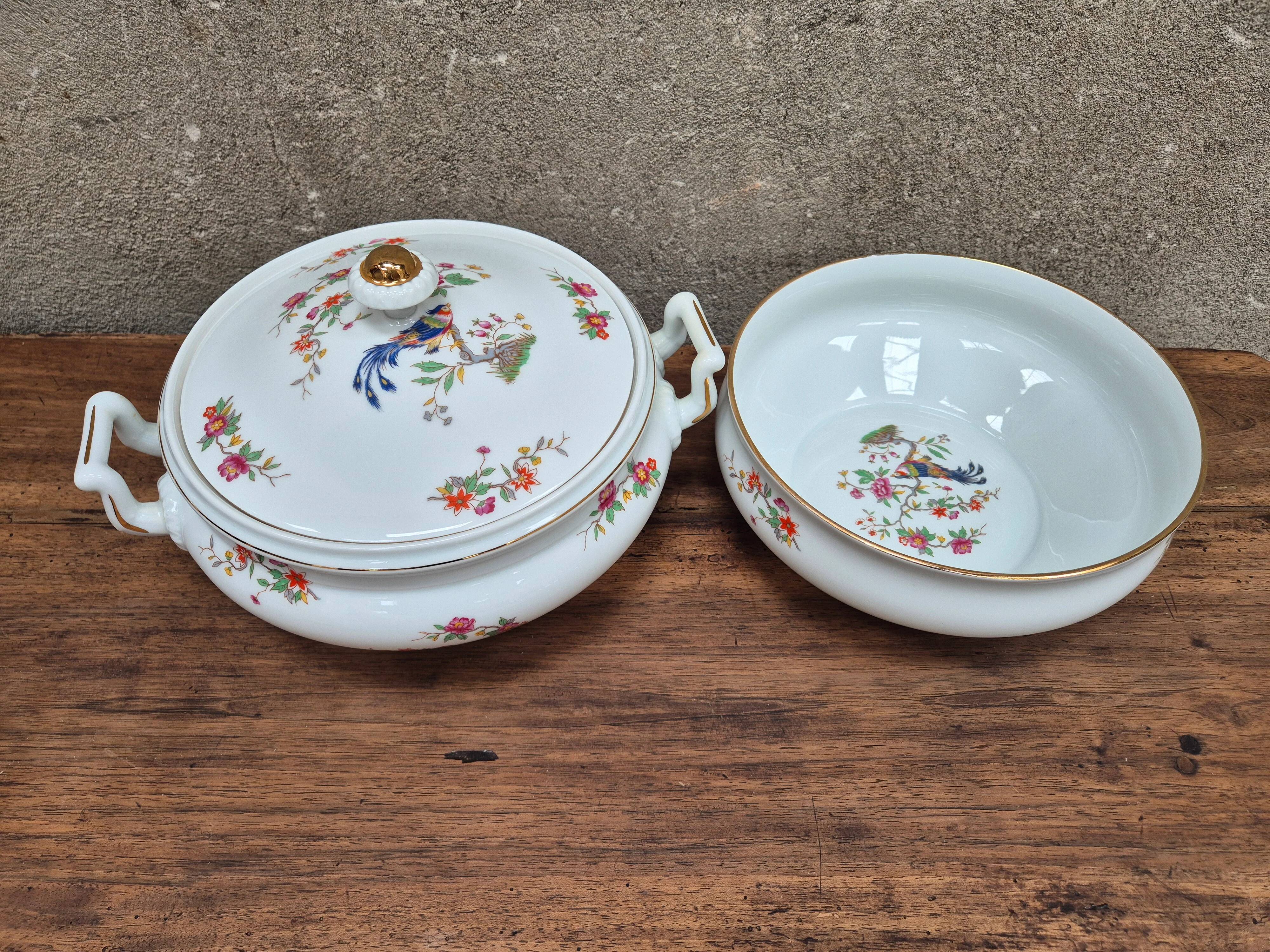 Limoges porcelain tableware