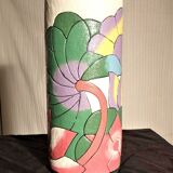 Vase en céramique vintage décor relief