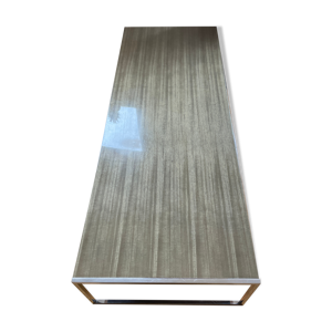 Table basse 160x60 en bois laqué