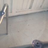 Transparent armchair Robbi Cantarutti, Sintesi, "Orbit Large", Made in Italy.