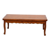 Large extendable table in solid wood