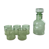 Lot of glasses and bottle
