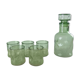 Lot verres et bouteille