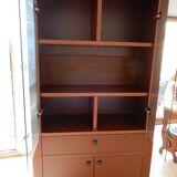 Solid wood showcase buffet