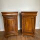 Pair of bedside tables Louis Philippe style