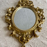 Old Baroque Frame Mirror, Roberta Wood