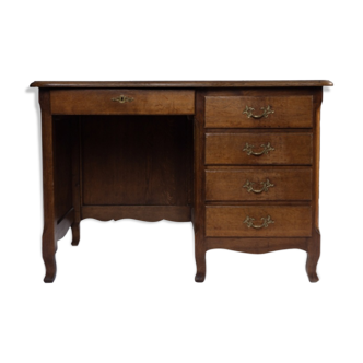 Former massive wooden desk