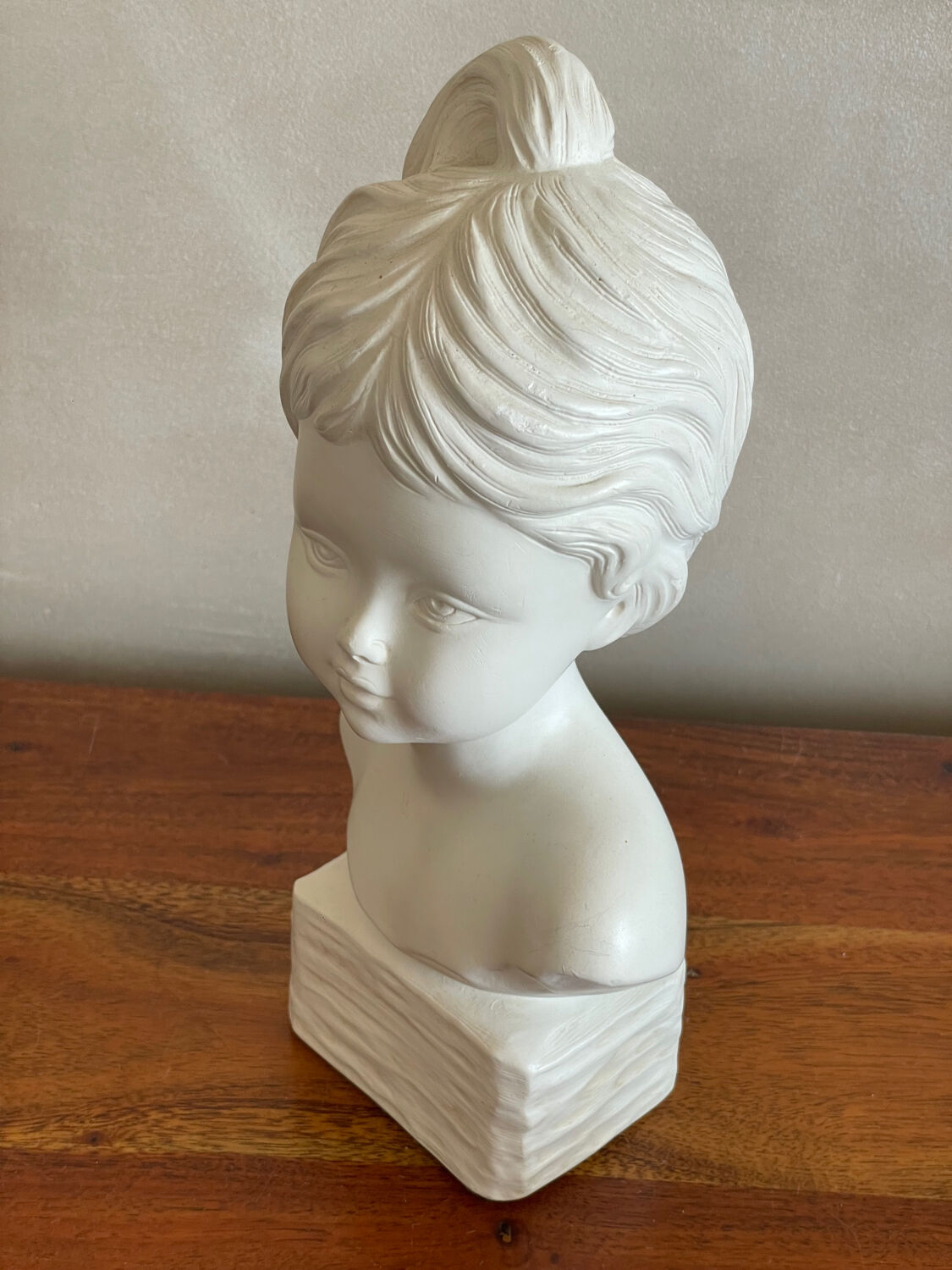 Plaster bust