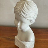 Plaster bust