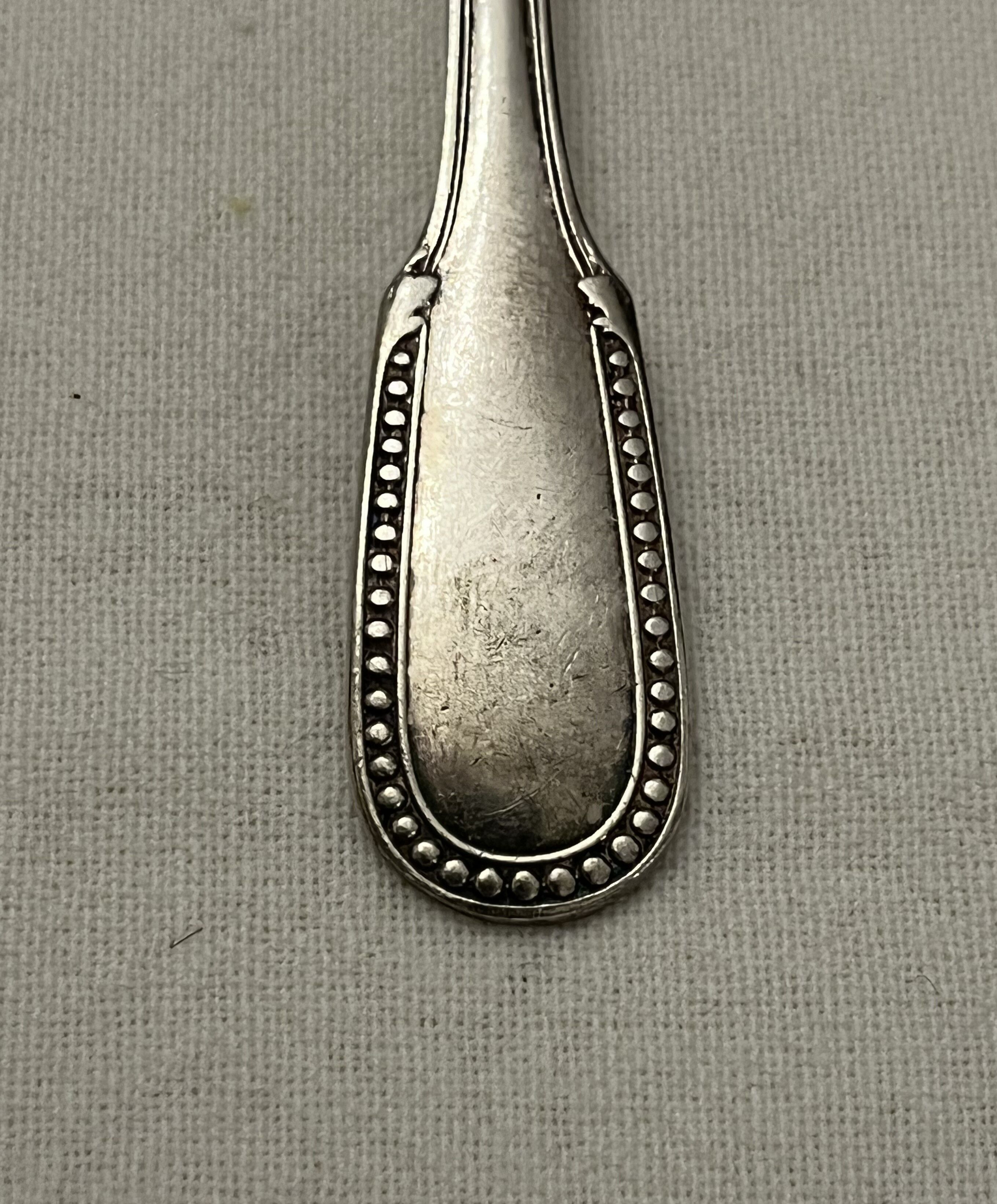 Cuillère à sauce en métal argenté Ercuis
