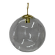 Bubble Glass Pendant by Kamenicky Senov, 1970s