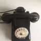 Téléphone PTT en bakélite noir vintage