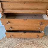 Commode / tiroirs anciens en pin