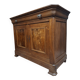 Louis-Philippe period buffet in solid walnut, 19th century.