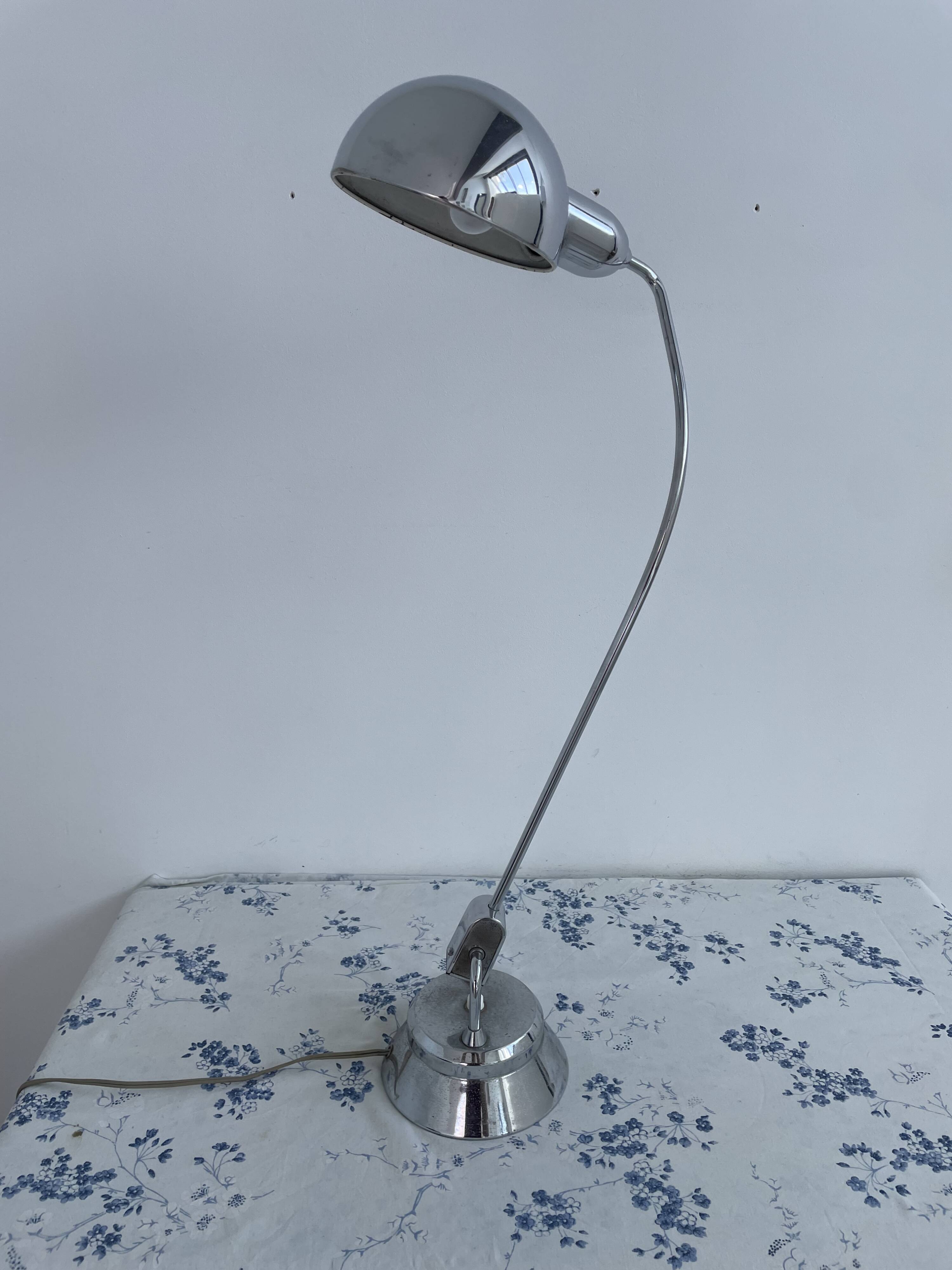 JUMO 605, large Typewriter Lamp, Charlotte Perriand – 1950s