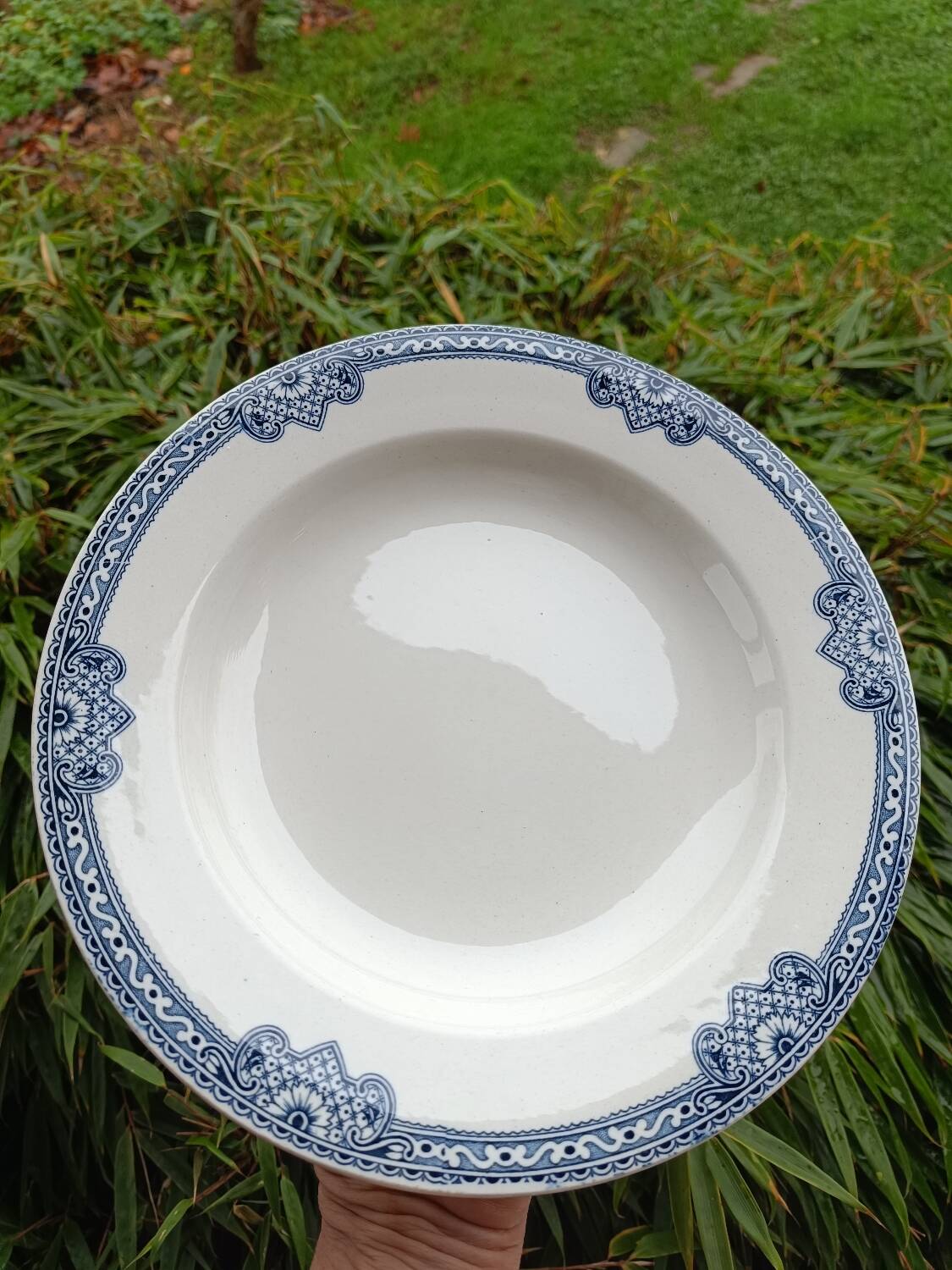 Set of iron earth plates