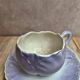 2 large breakfast/chocolate cups K&G Lunéville with saucers