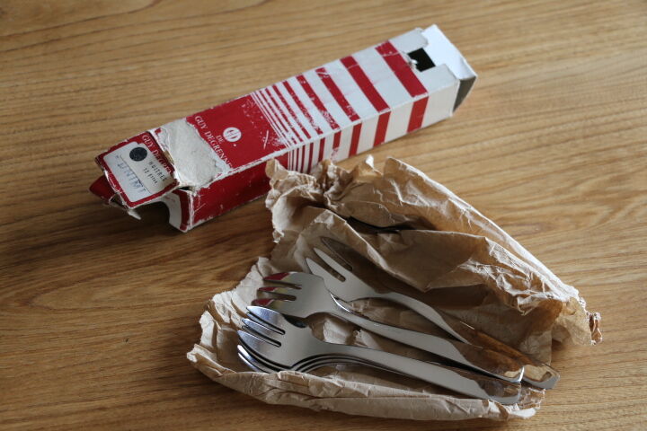 Box of 12 oyster forks Guy Degrenne