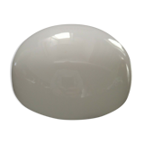 Lampshade ball 1/2 moon old opaline loft deco industrial
