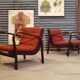 Pair of armchairs by Karel Kozelka and Antonin Kropacek