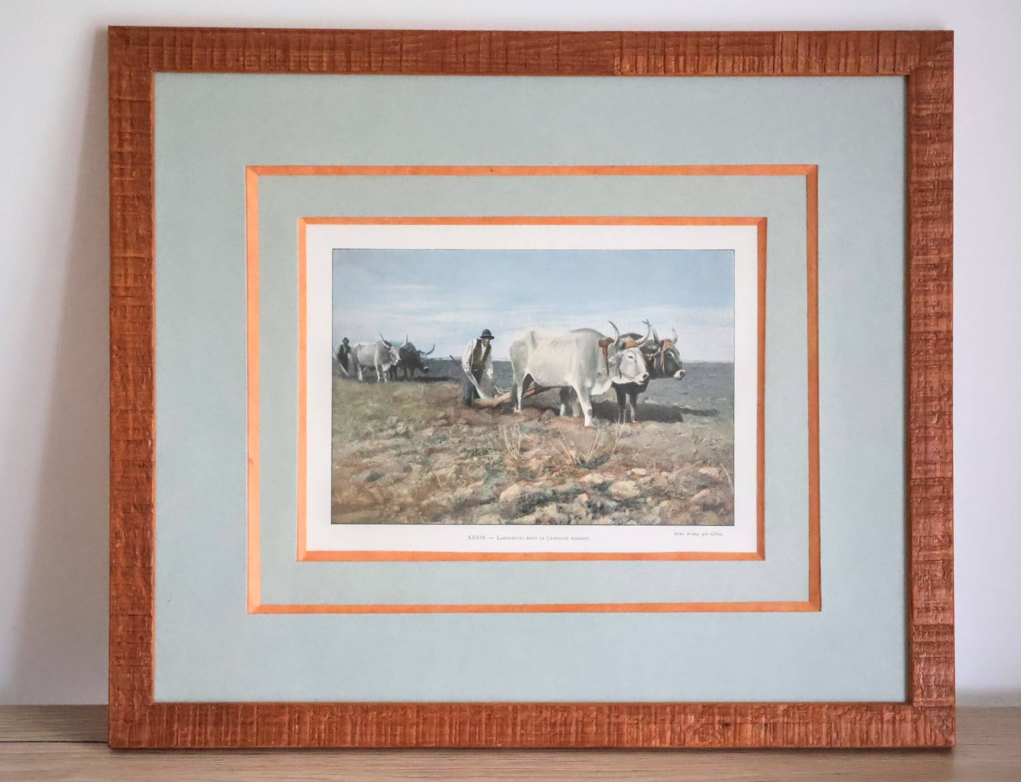 Original Gillot photogravure painting