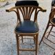 Pair of vintage bistro stools 1950/60 thonet style