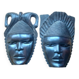 2 masques africain