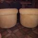 Pair of yellow armchairs
