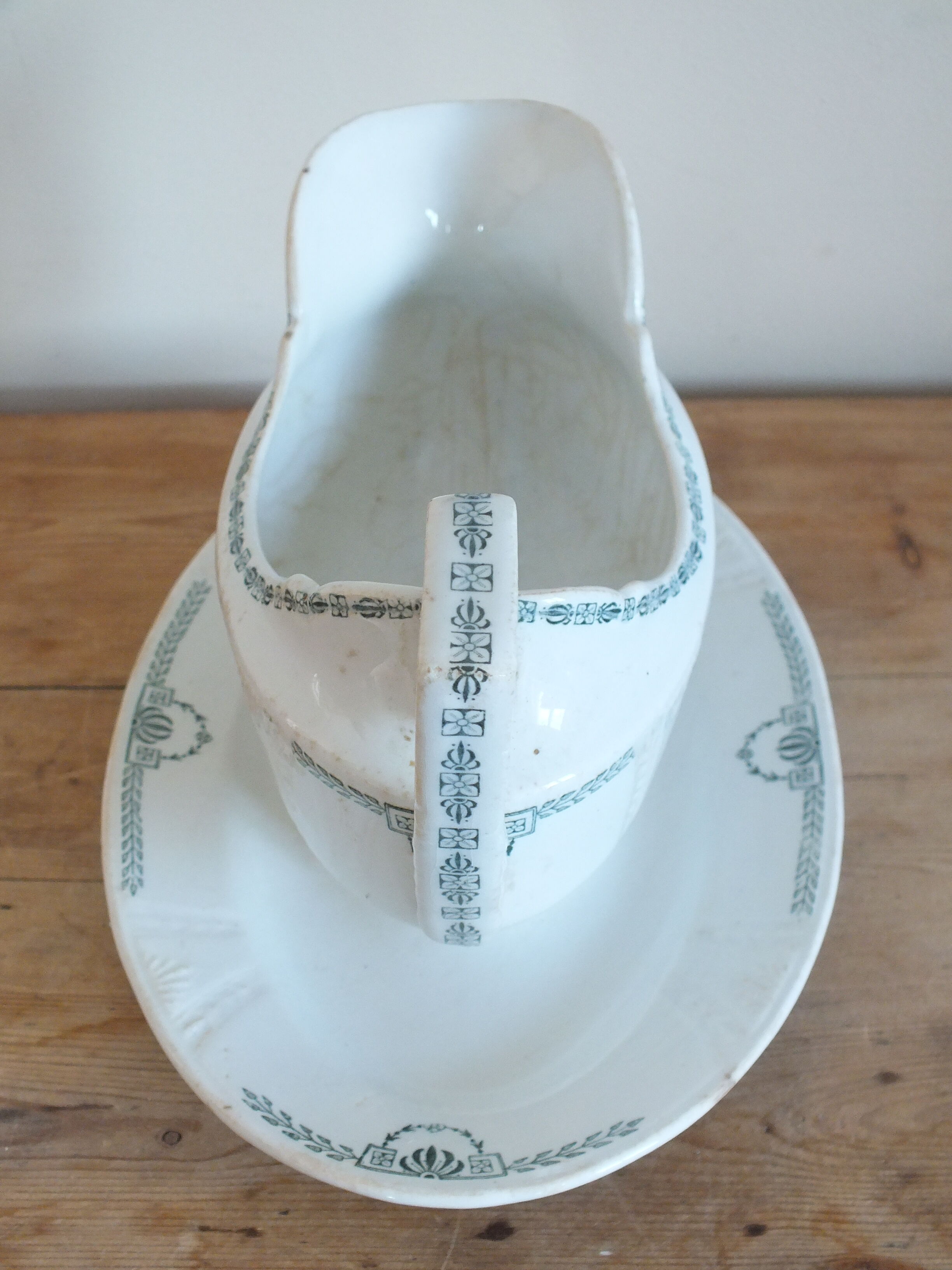 Saucière en Terre de Fer Gien service Clara