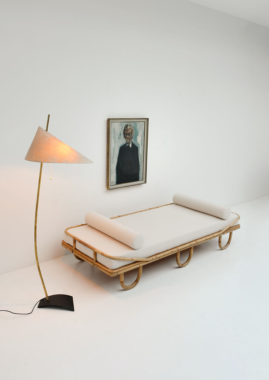 Daybed rotin  1960