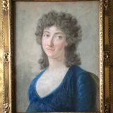 Portrait d’une femme, XVIIIème siècle