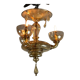 Venetian hallway chandelier in murano glass circa 1940