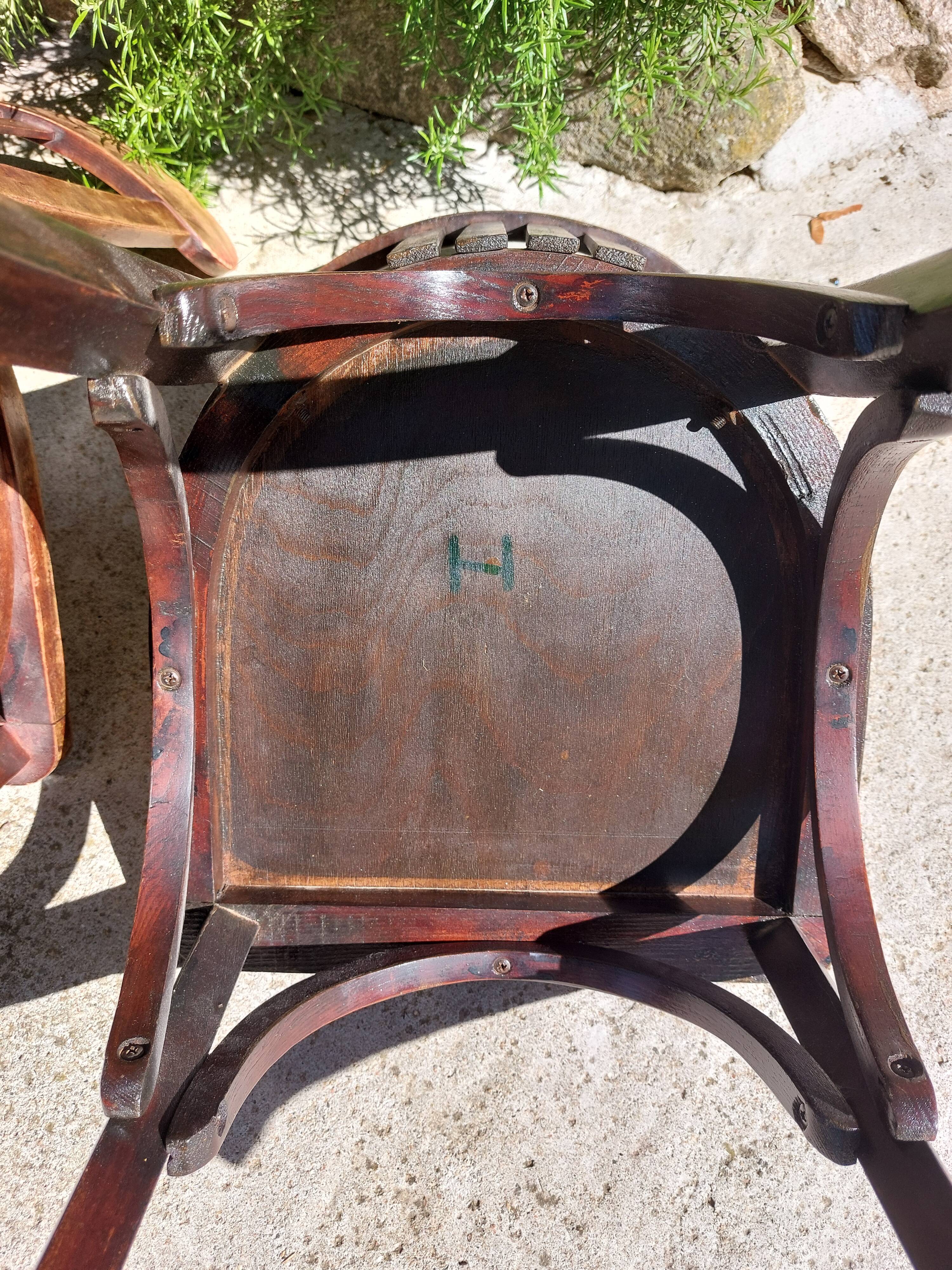 set of 3 bistro chairs