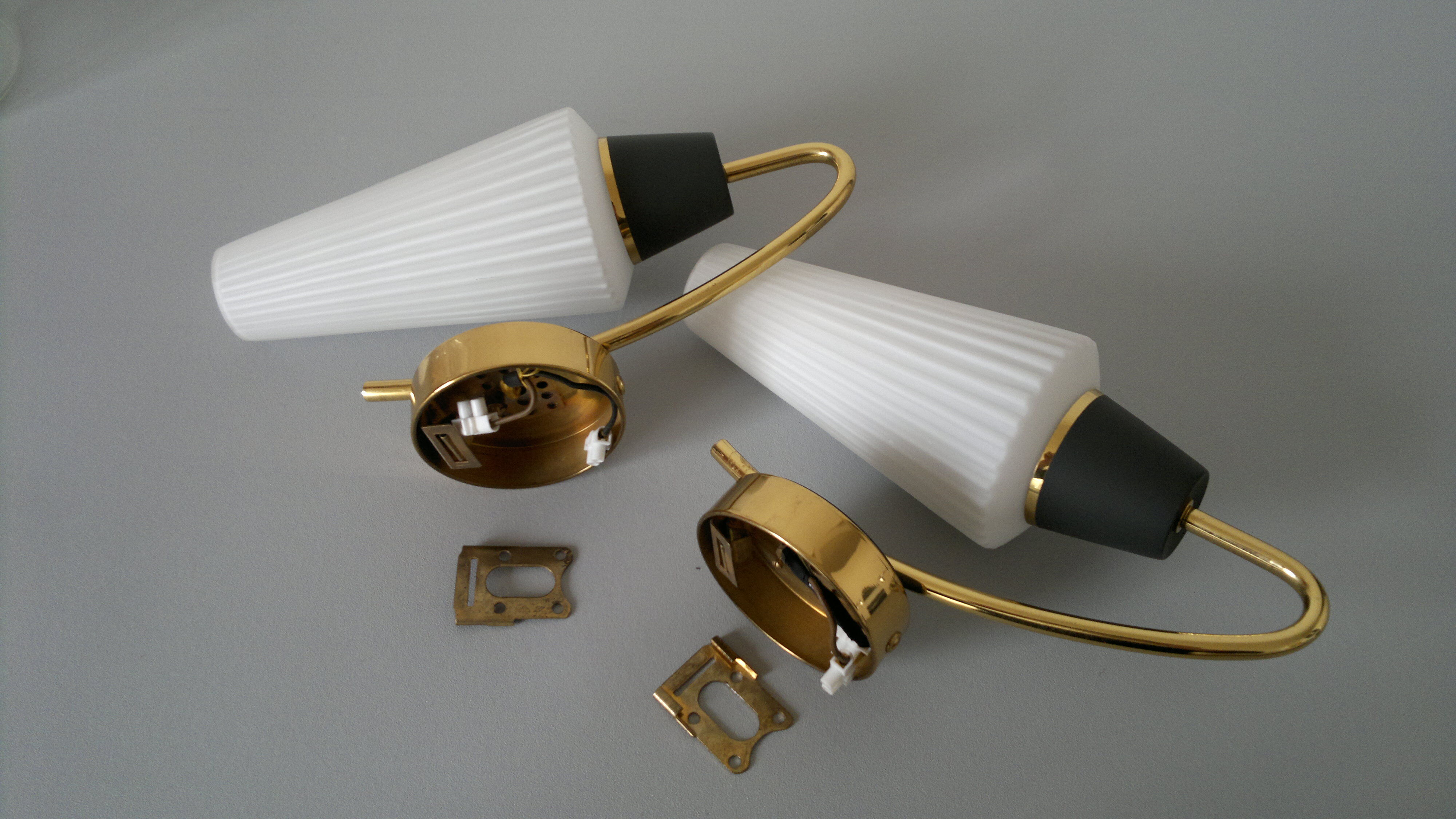 Vintage wall lamps
