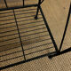 Antique wrought iron shelf