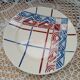 3 old Badonviller dinner plates