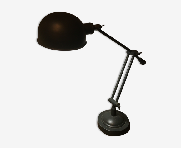 Lampe de bureau articulée en métal de style industriel | Selency
