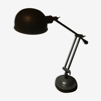 Lampe de bureau articulée en métal de style industriel