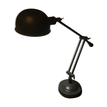 Lampe de bureau articulée en métal de style industriel